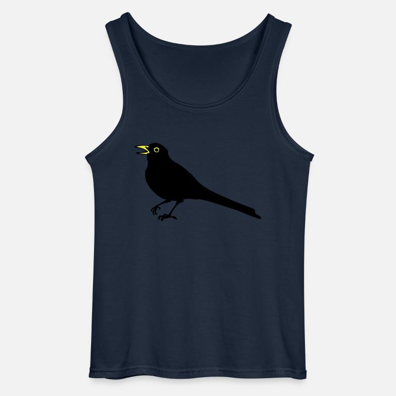 Amsel - Gildan Männer Tank Top - Navy