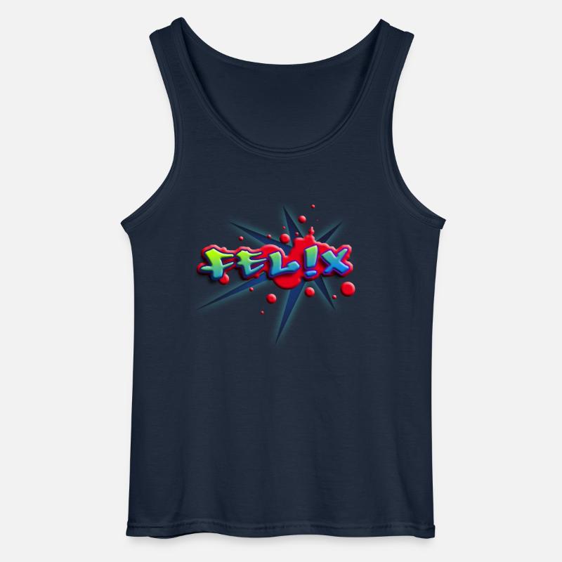 felix_c_012014 - Gildan Männer Tank Top - Navy