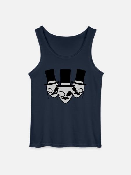 Team Gentlemen Aliens Crew - Gildan Men’s Tank Top - navy