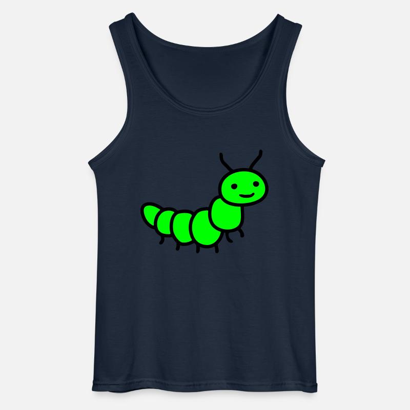caterpillar - Gildan Men’s Tank Top - navy
