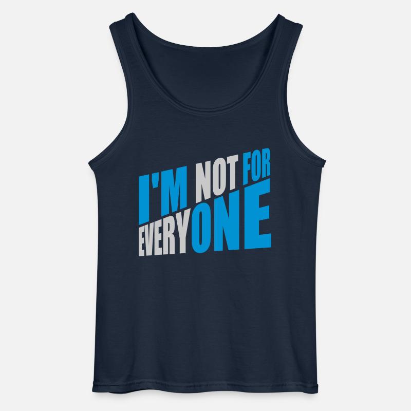 Im not for everyone - Gildan Männer Tank Top - Navy