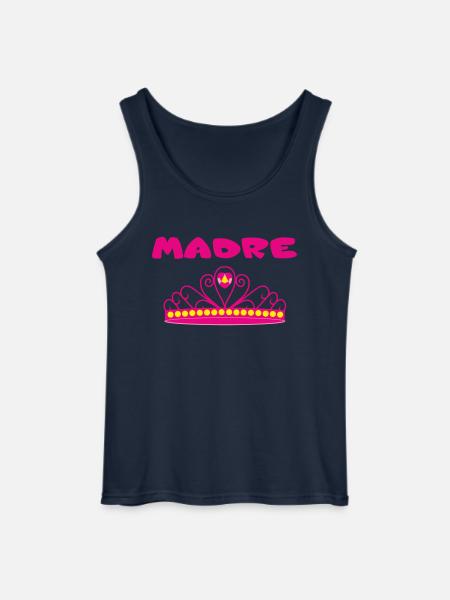 MADRE - Gildan Men’s Tank Top - navy