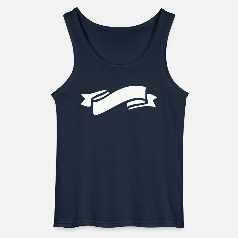Banderole Symbol - Gildan Männer Tank Top - Navy