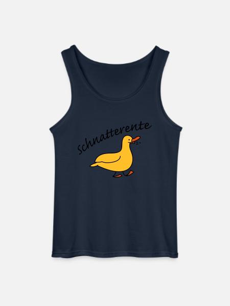 Schnatterente - Gildan Männer Tank Top - Navy