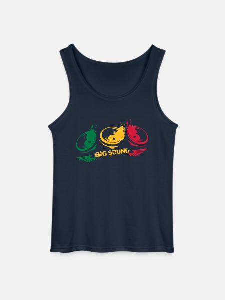 design sound reggea - Débardeur Gildan Homme - marine