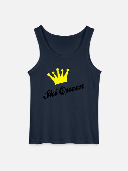 Ski - Gildan Männer Tank Top - Navy