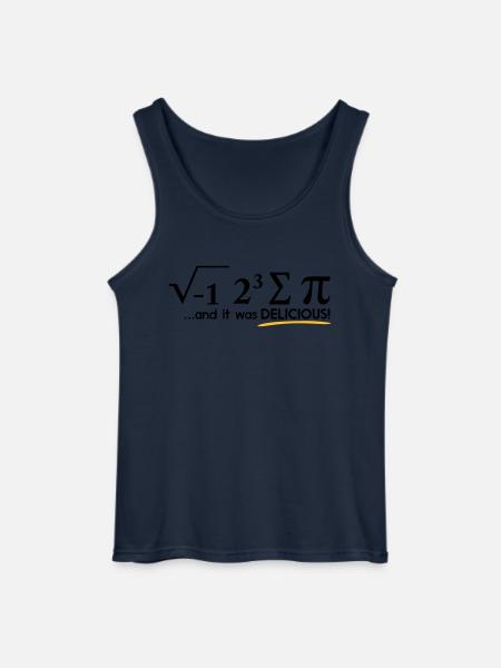 (i_ate_some_pie) - Gildan Men’s Tank Top - navy