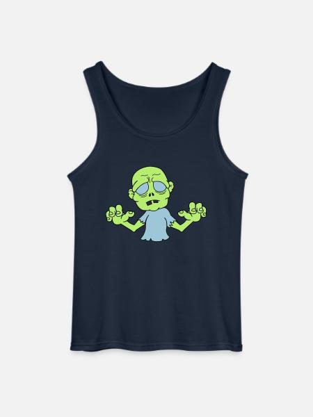 (zombie_2) - Gildan Männer Tank Top - Navy
