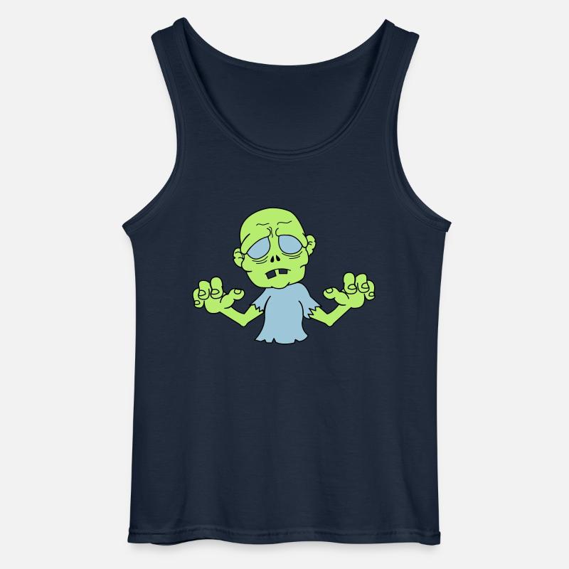 (zombie_2) - Gildan Männer Tank Top - Navy