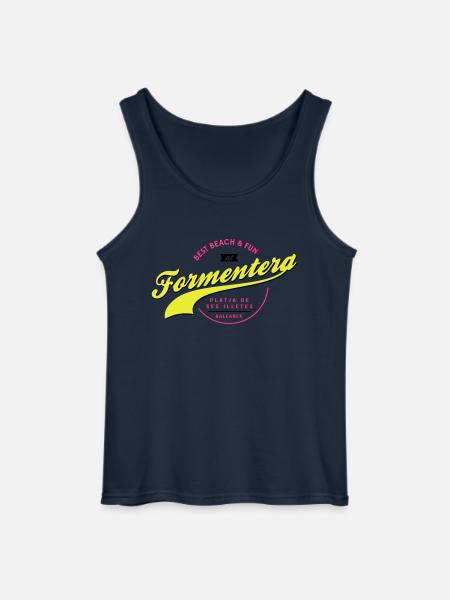 FORMENTERA - Gildan Männer Tank Top - Navy