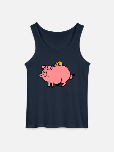 Sparbüchse - Gildan Männer Tank Top - Navy