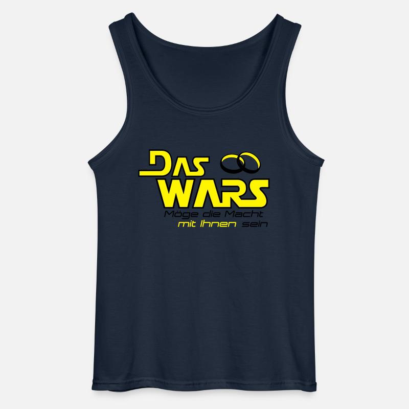 das wars mit ihnen - Gildan Männer Tank Top - Navy