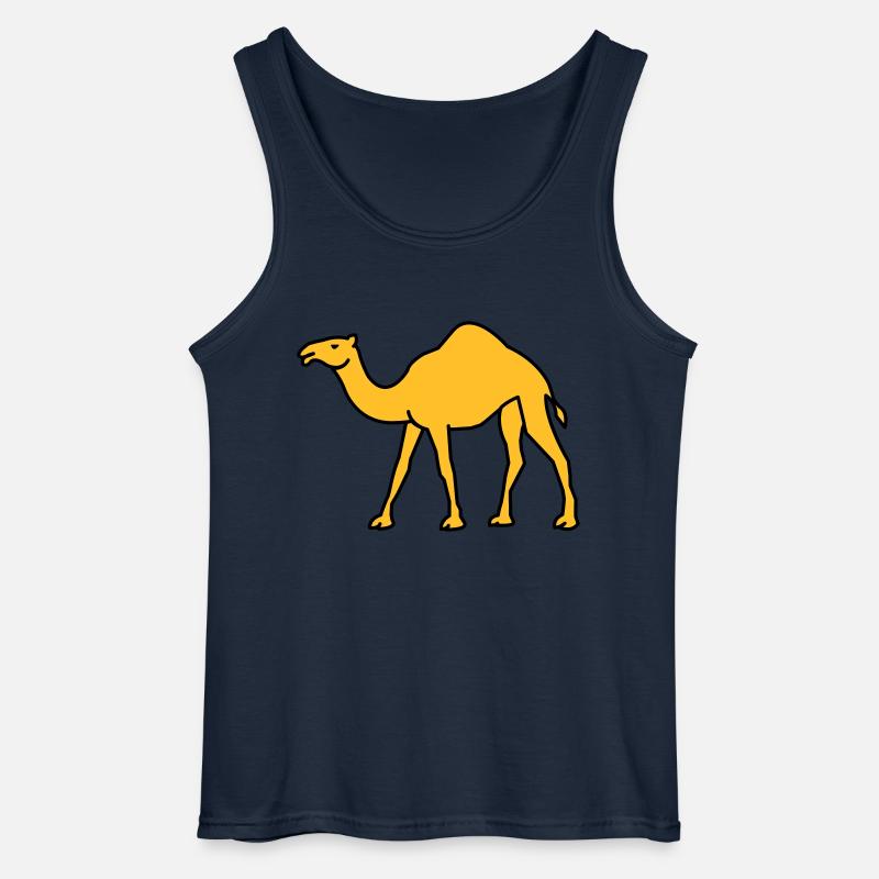 kamel_02 - Gildan Männer Tank Top - Navy