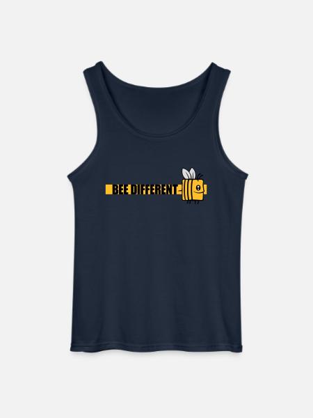 bee citation différente - Débardeur Gildan Homme - marine