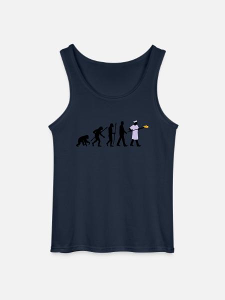 evolution_backer_122013_b_3c - Gildan Männer Tank Top - Navy