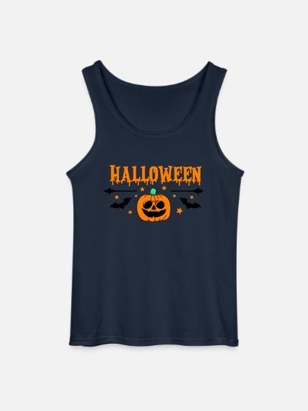 Halloween - Gildan Men’s Tank Top - navy