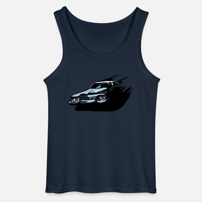 speed - Gildan Männer Tank Top - Navy