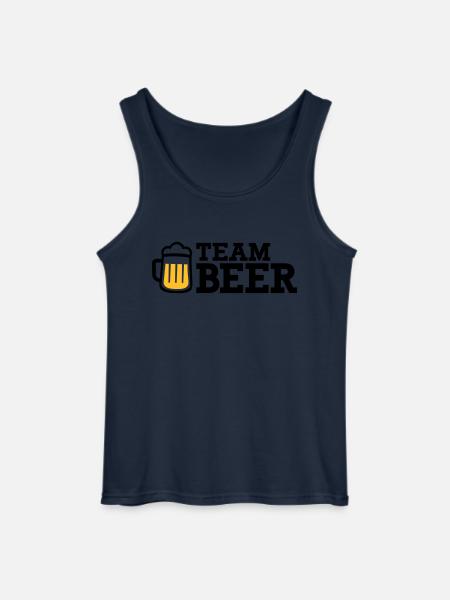 Bier - Gildan Männer Tank Top - Navy