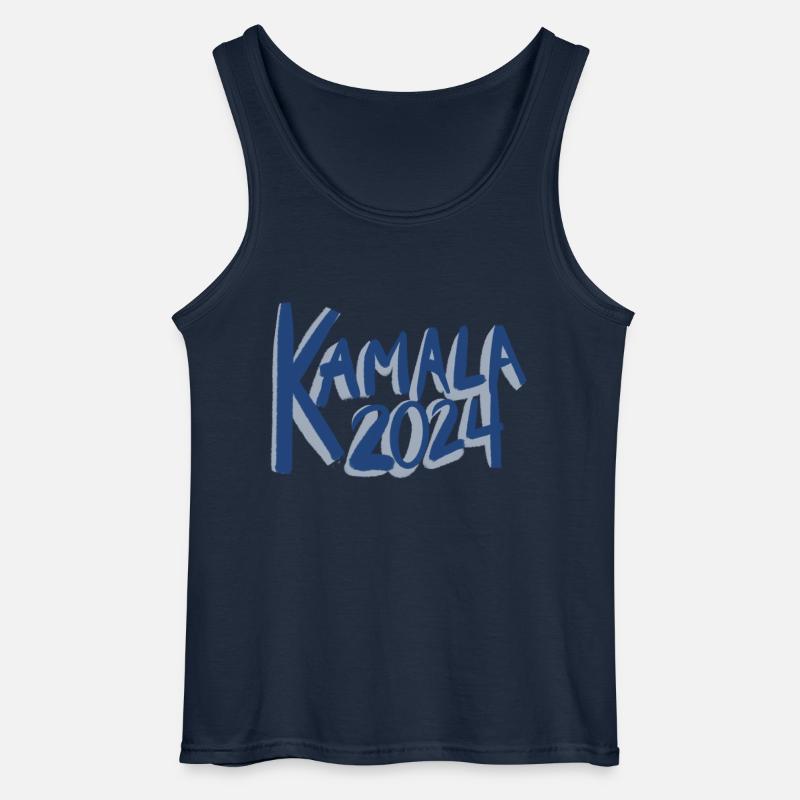 Kamala 2024 - Gildan Männer Tank Top - Navy