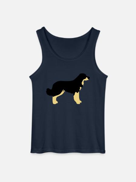 hovawart vektor E - Gildan Men’s Tank Top - navy