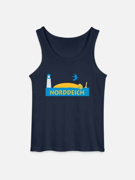norddeich - Gildan Männer Tank Top - Navy