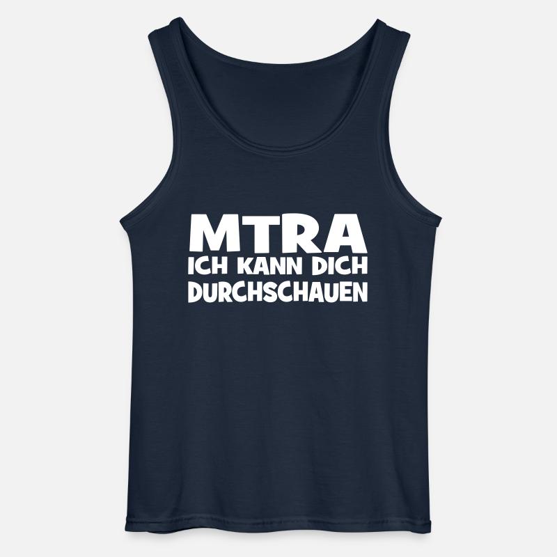 MTRA - Gildan Männer Tank Top - Navy
