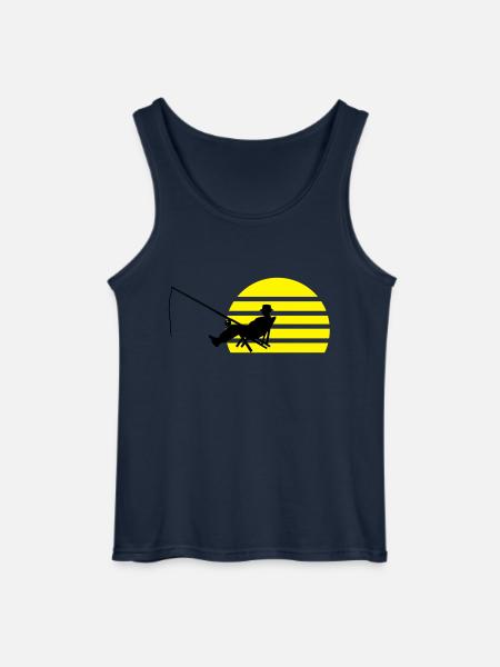 angler_02 - Gildan Männer Tank Top - Navy