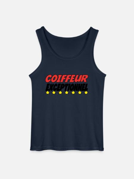 COIFFEUR exceptionnel - Débardeur Gildan Homme - marine