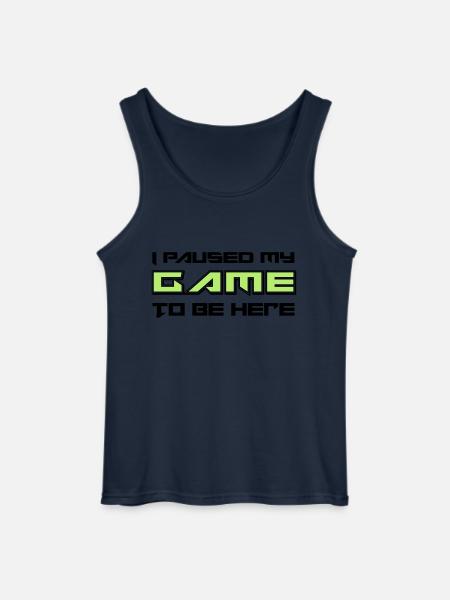 Gamers - Gildan Men’s Tank Top - navy