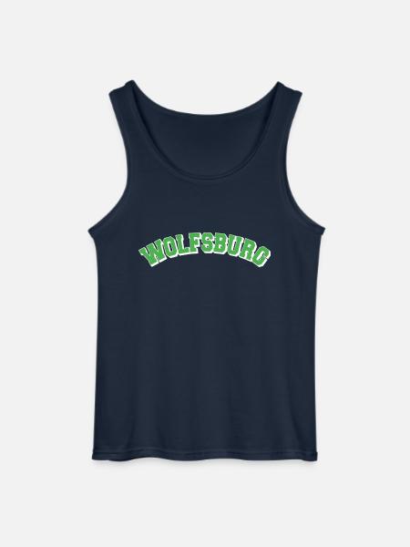 Wolfsburg College - Gildan Männer Tank Top - Navy