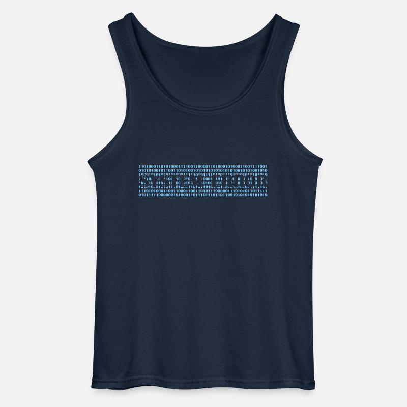 ERROR - Gildan Männer Tank Top - Navy