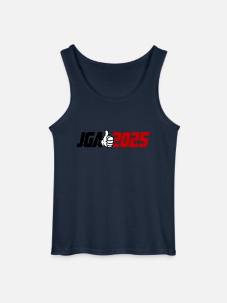Jga 2025 Junggesellenabschied - Gildan Männer Tank Top - Navy