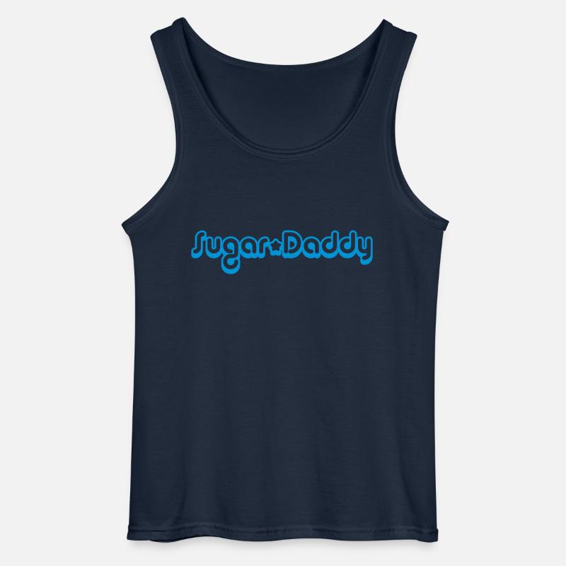 Sugar Daddy - Gildan Männer Tank Top - Navy
