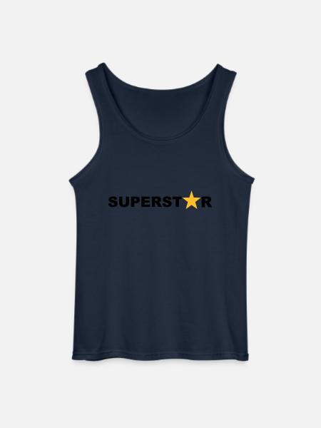 Superstar - Gildan Men’s Tank Top - navy