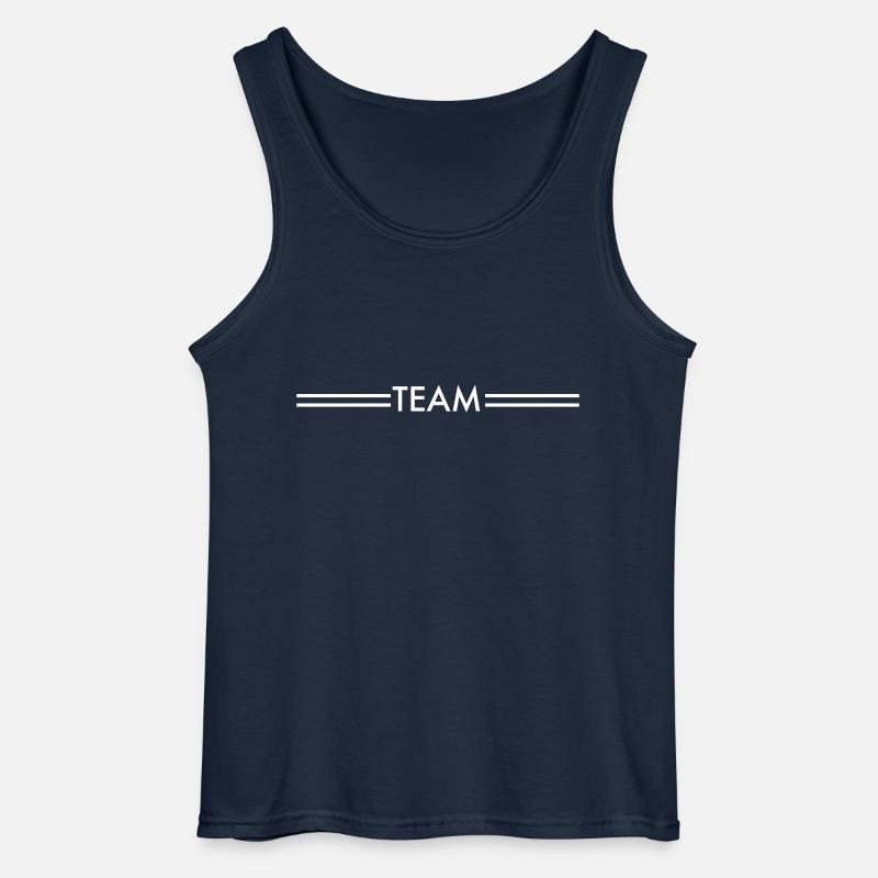 Team - Gildan Männer Tank Top - Navy