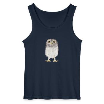 Hibou - Débardeur Gildan Homme - marine - Devant - AI Model Male 185 dark (185cm)