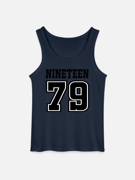 1979 - Gildan Men’s Tank Top - navy