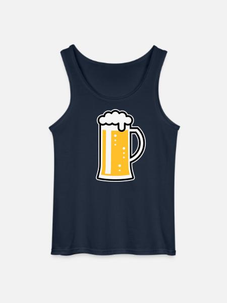 XOriginalBavarian (R3) - Gildan Men’s Tank Top - navy