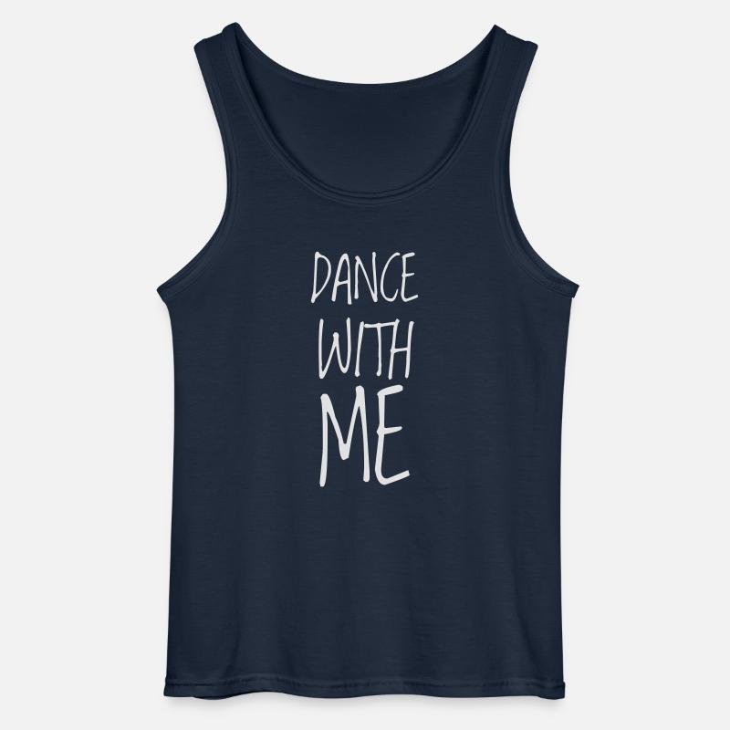 dance with me - Gildan Männer Tank Top - Navy