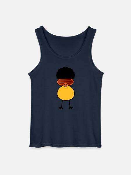 Funky Chick - Débardeur Gildan Homme - marine