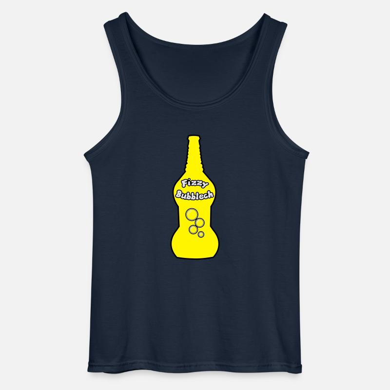 Zohan - Fizzy Bubblech / Bubbele - Gildan Männer Tank Top - Navy