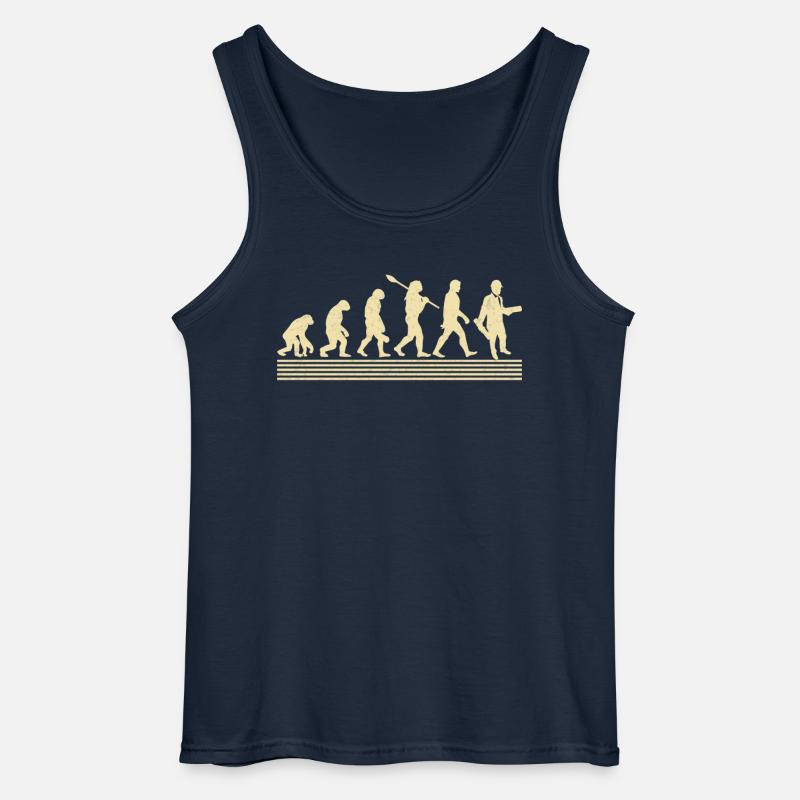 Architekt Evolution - Gildan Männer Tank Top - Navy