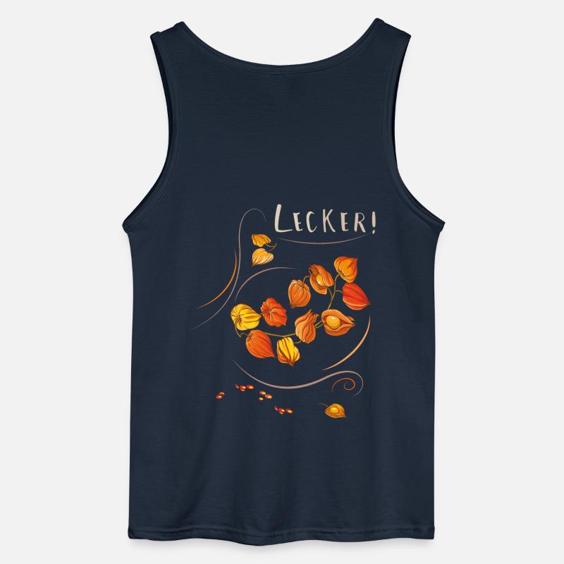 Physalis - Gildan Männer Tank Top - Navy
