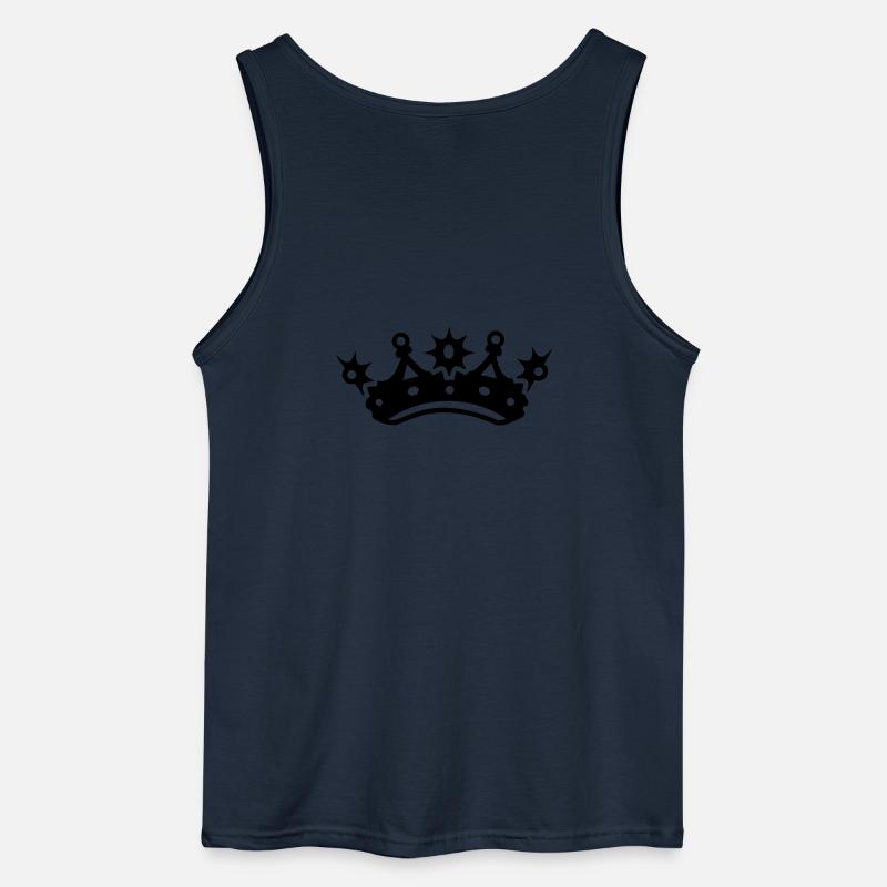 Diamant - Gildan Männer Tank Top - Navy