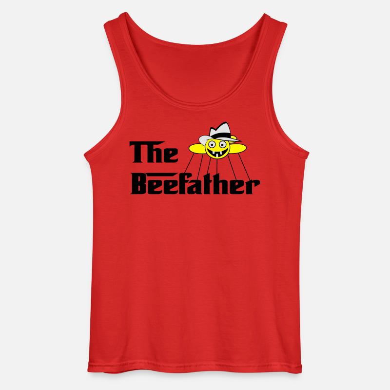 The Beefather - Gildan Männer Tank Top - Rot