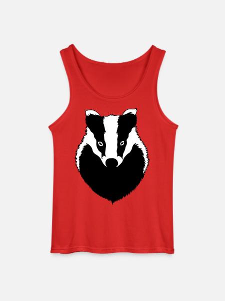 Badger - Gildan Men’s Tank Top - red