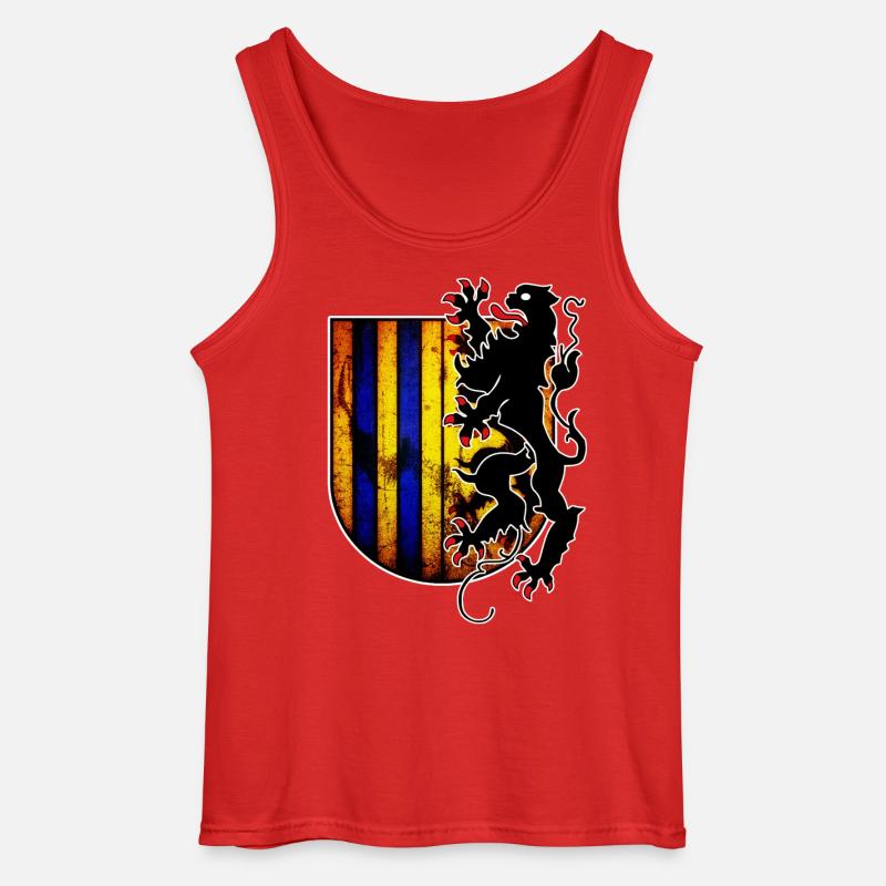 Chemnitz - Gildan Männer Tank Top - Rot