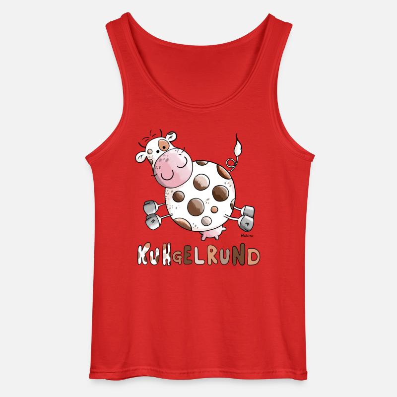 KuHgelrund - Gildan Männer Tank Top - Rot