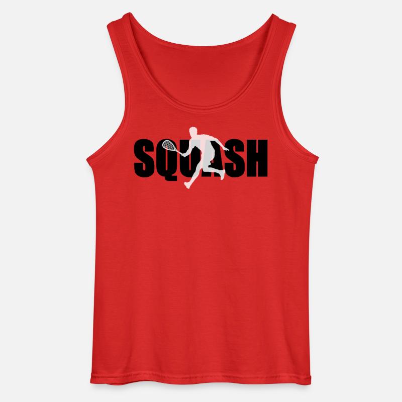 Squash - Gildan Männer Tank Top - Rot