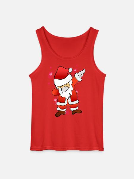 Dabbing Nicholas - Gildan Men’s Tank Top - red
